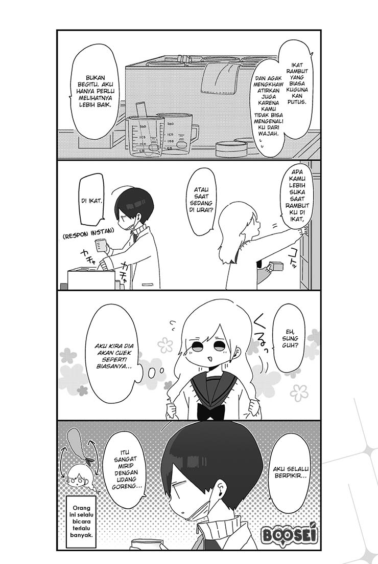 Homura-sensei wa Tabun Motenai Chapter 09 Bahasa Indonesia