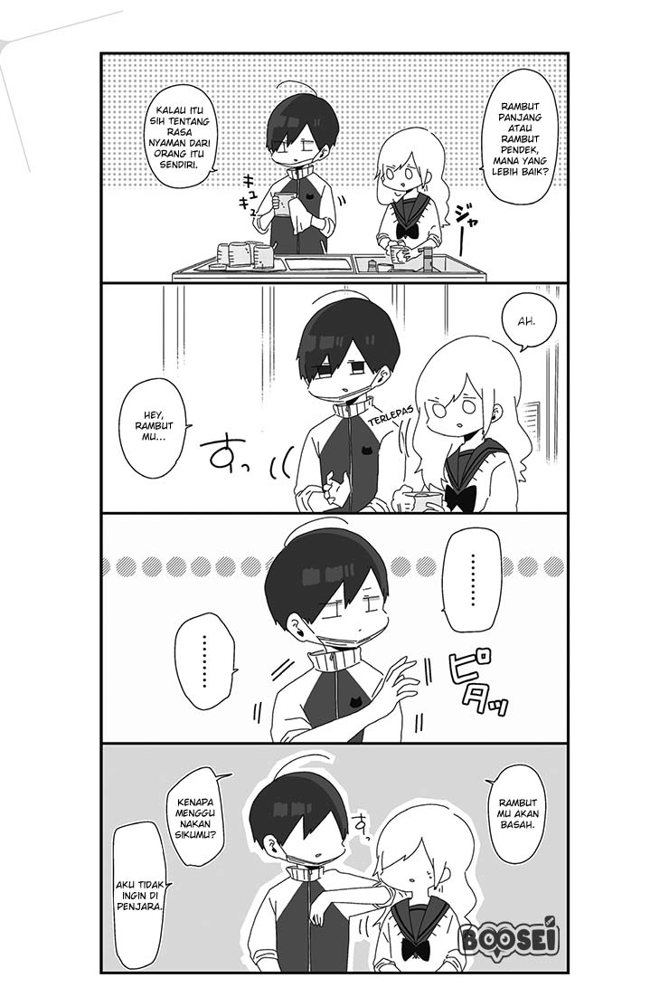 Homura-sensei wa Tabun Motenai Chapter 09 Bahasa Indonesia