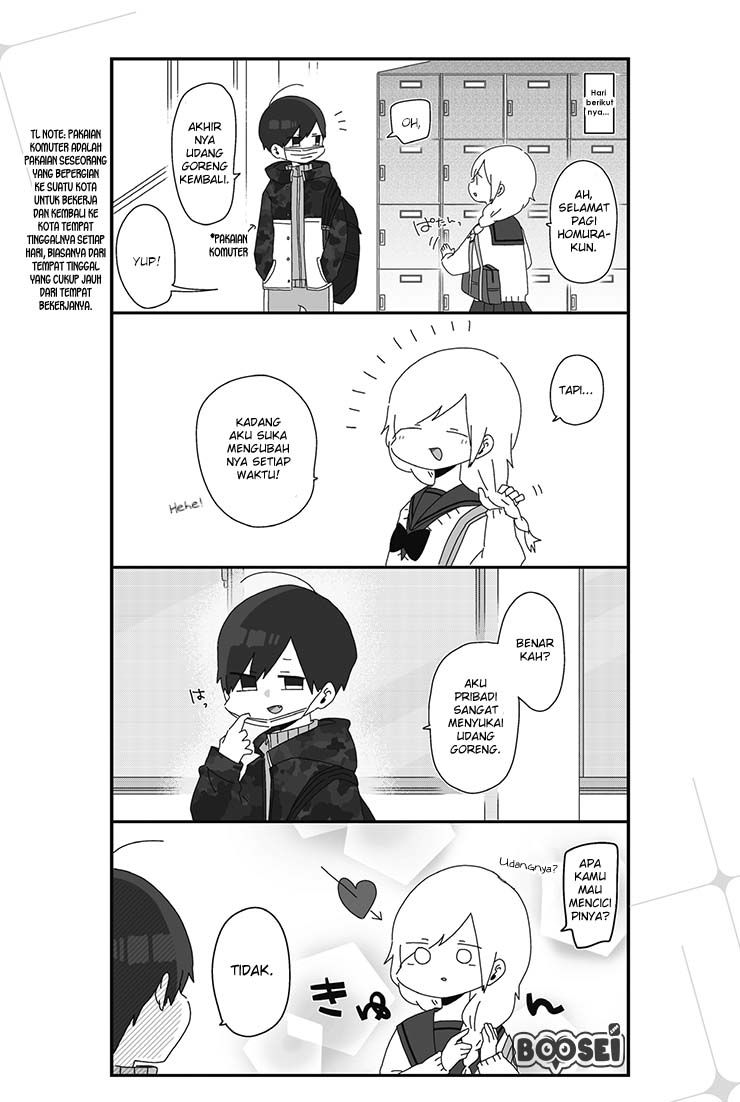 Homura-sensei wa Tabun Motenai Chapter 09 Bahasa Indonesia