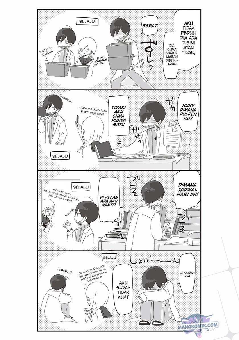 Homura-sensei wa Tabun Motenai Chapter 46 Bahasa Indonesia