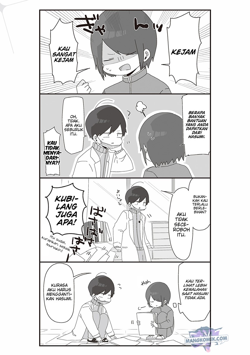 Homura-sensei wa Tabun Motenai Chapter 46 Bahasa Indonesia