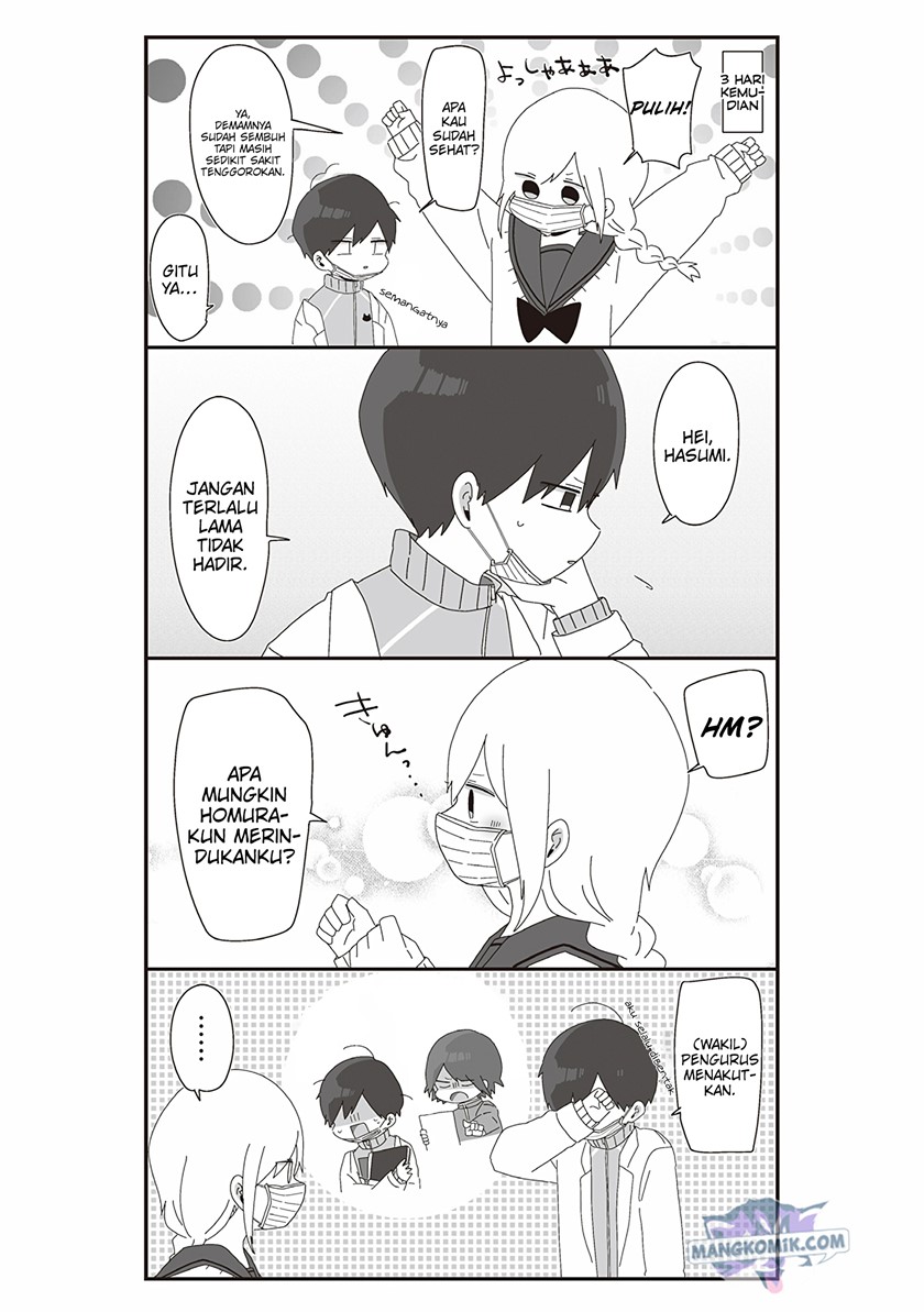 Homura-sensei wa Tabun Motenai Chapter 46 Bahasa Indonesia