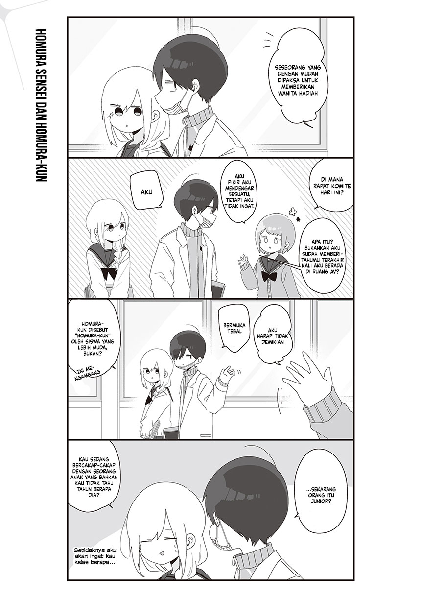 Homura-sensei wa Tabun Motenai Chapter 70 Bahasa Indonesia