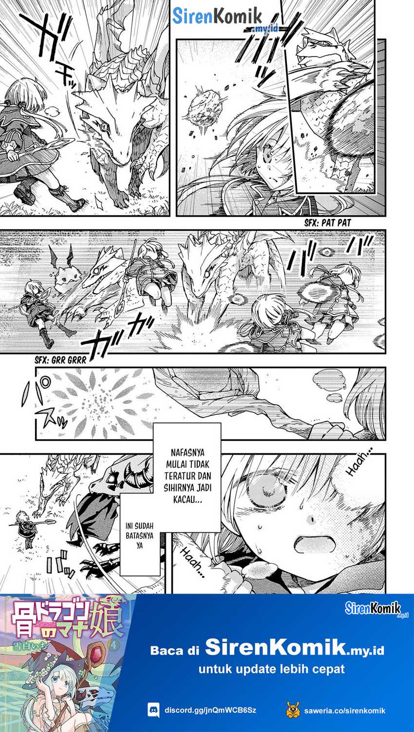 Hone Dragon no Mana Musume Chapter 31.2 Bahasa Indonesia