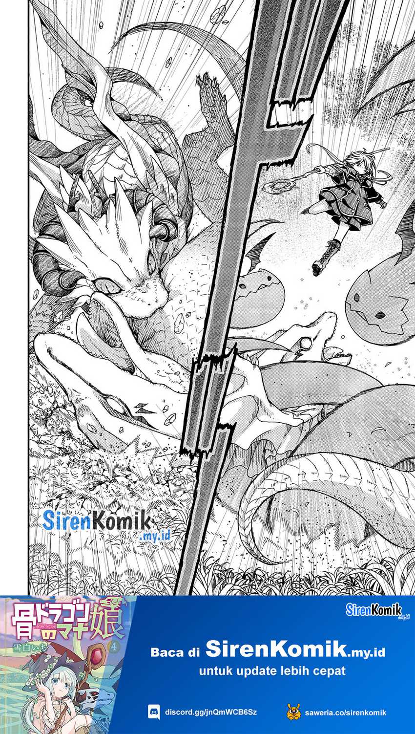 Hone Dragon no Mana Musume Chapter 31.2 Bahasa Indonesia