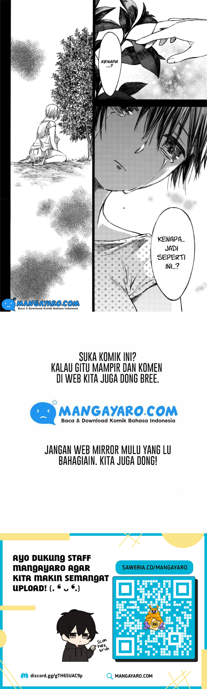Hone Ga Kusaru Made Chapter 36 Bahasa Indonesia
