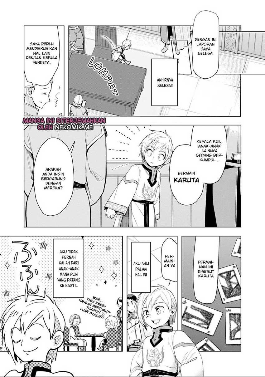 Honzuki no Gekokujou: Part 3 Chapter 33 Bahasa Indonesia