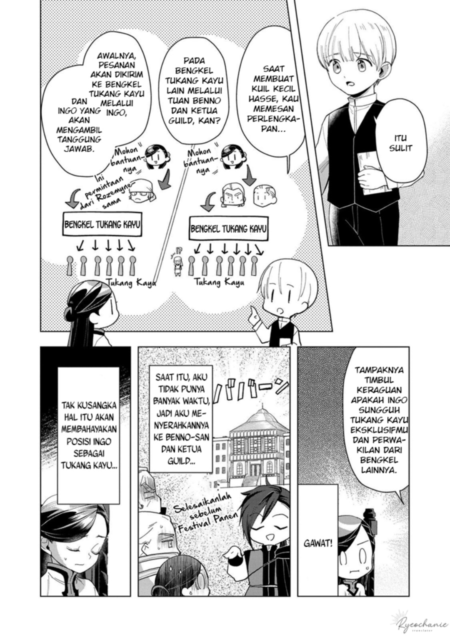 Honzuki no Gekokujou: Part 3 Chapter 43 Bahasa Indonesia