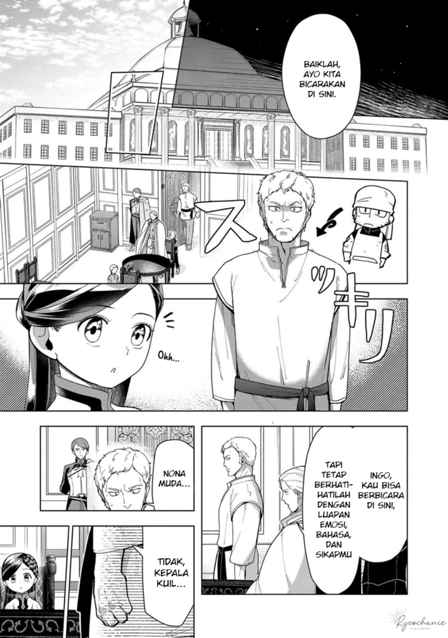 Honzuki no Gekokujou: Part 3 Chapter 43 Bahasa Indonesia