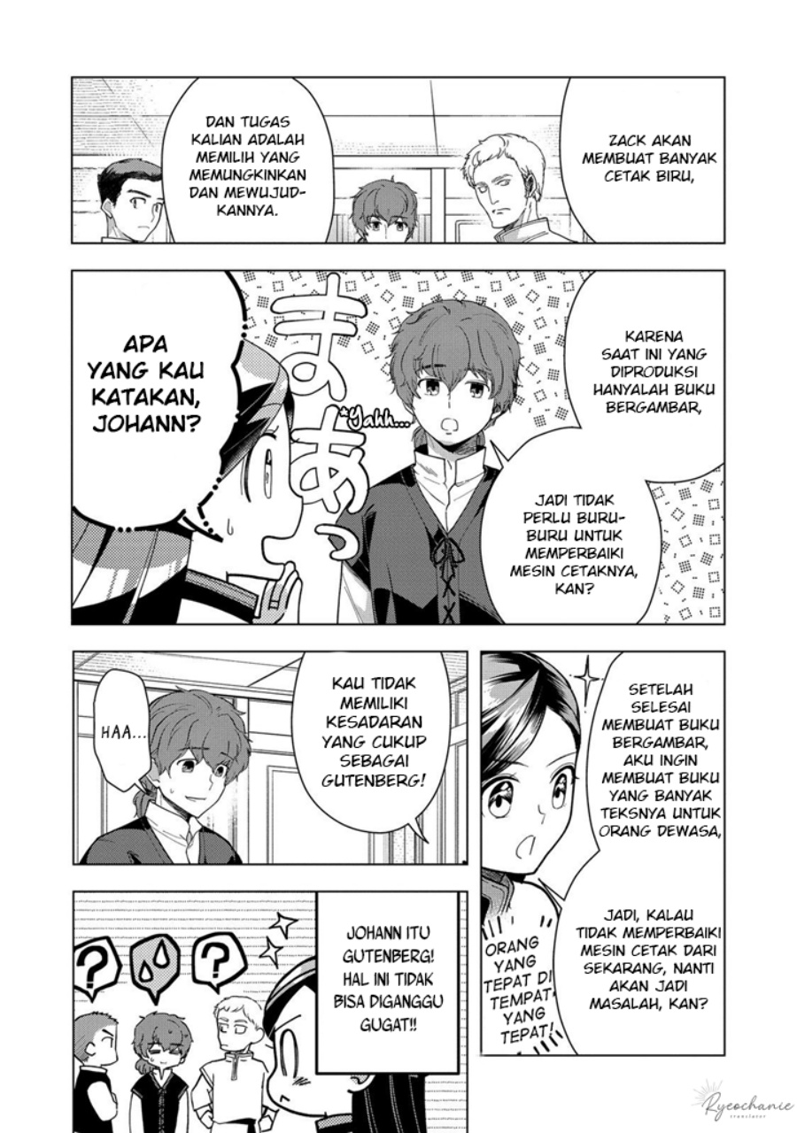 Honzuki no Gekokujou: Part 3 Chapter 43 Bahasa Indonesia