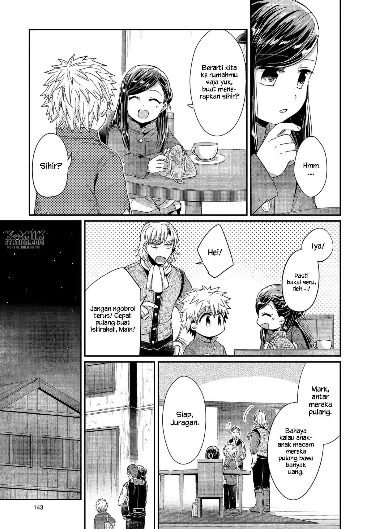 Honzuki no Gekokujou Chapter 24 Bahasa Indonesia