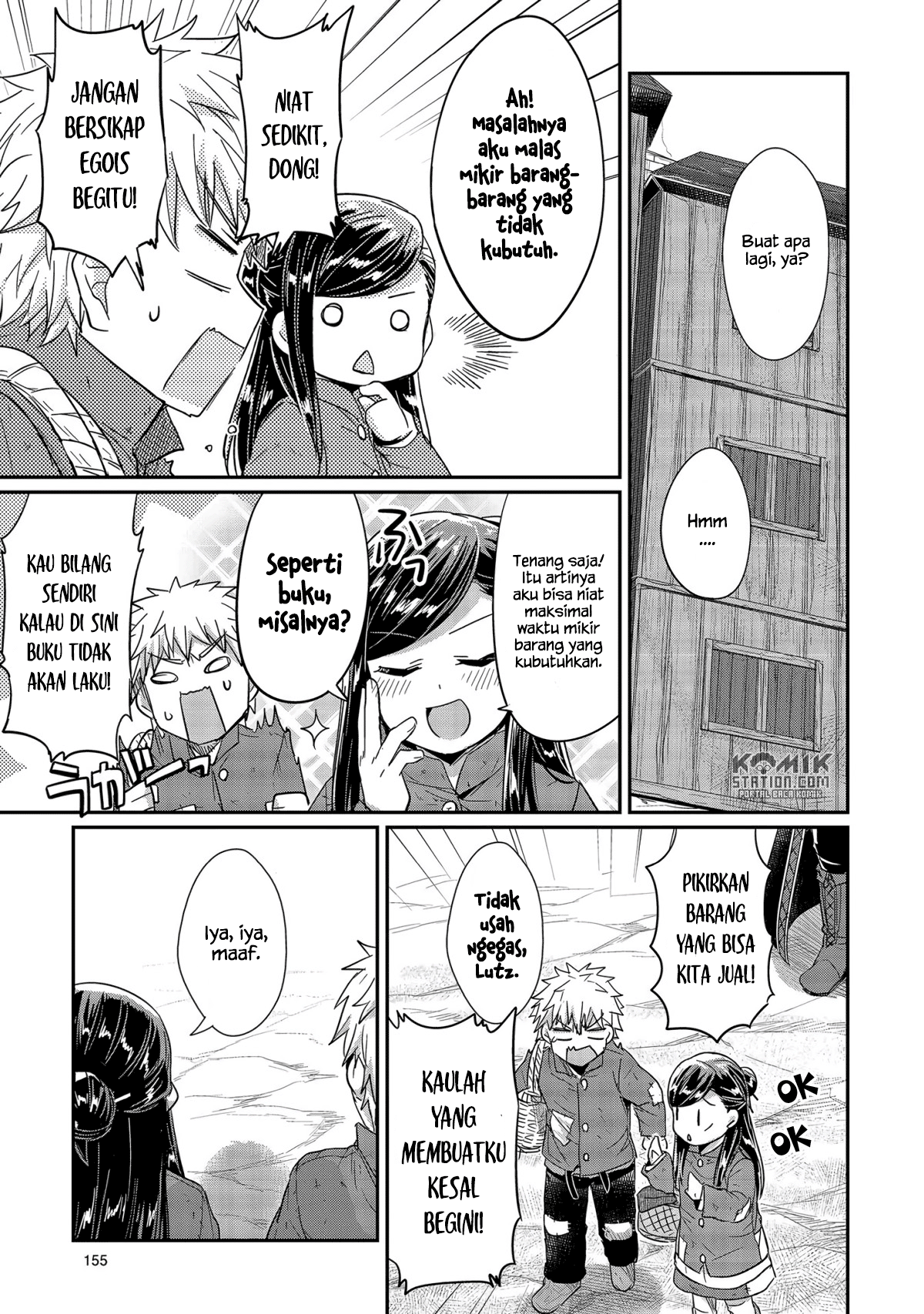 Honzuki no Gekokujou Chapter 24 Bahasa Indonesia