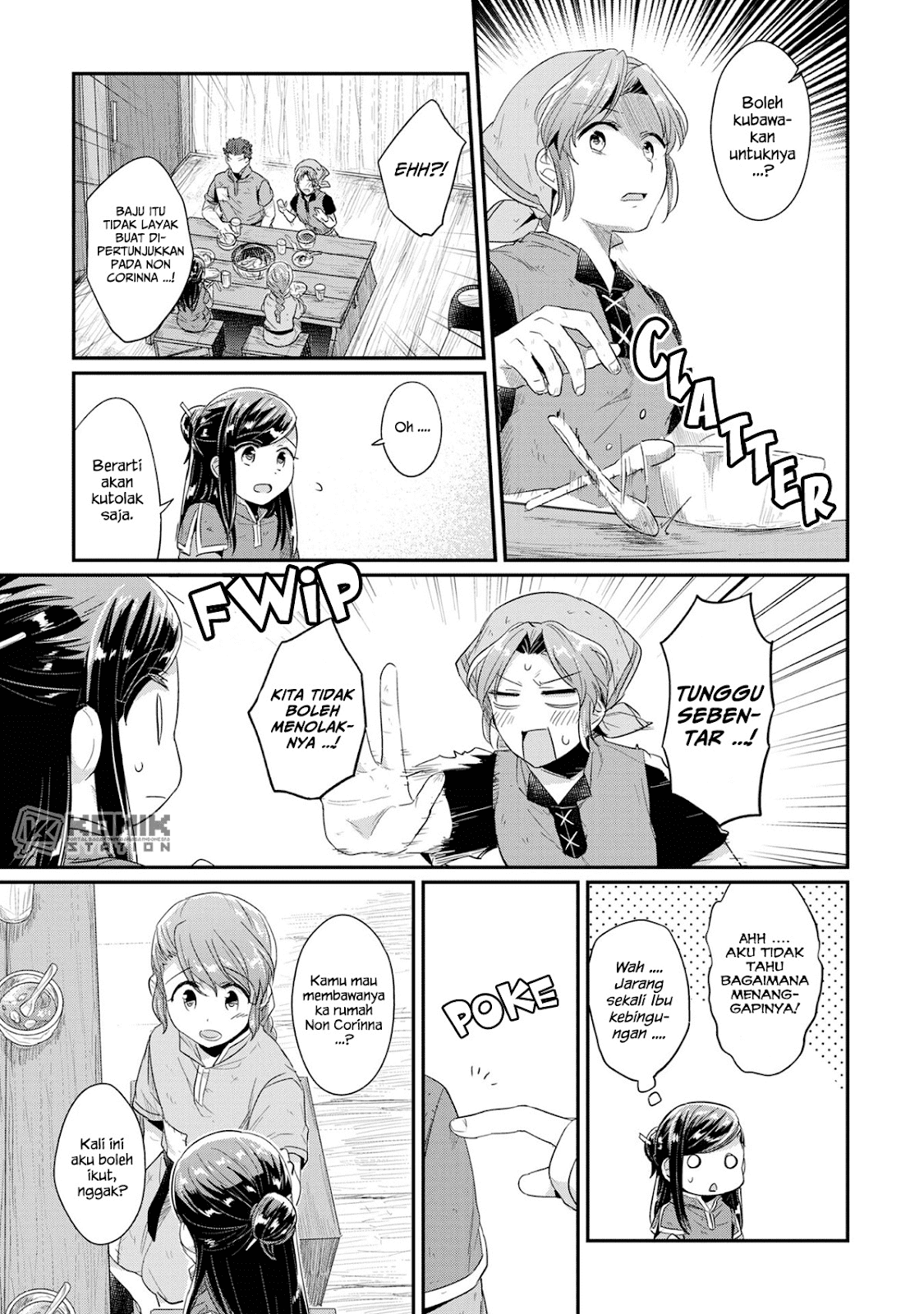 Honzuki no Gekokujou Chapter 33 Bahasa Indonesia