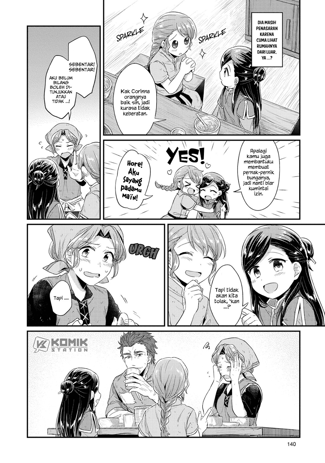 Honzuki no Gekokujou Chapter 33 Bahasa Indonesia