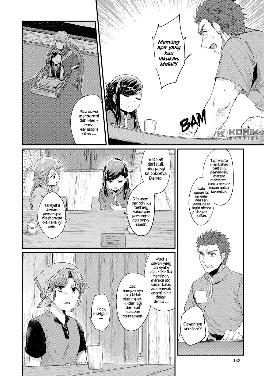 Honzuki no Gekokujou Chapter 33 Bahasa Indonesia