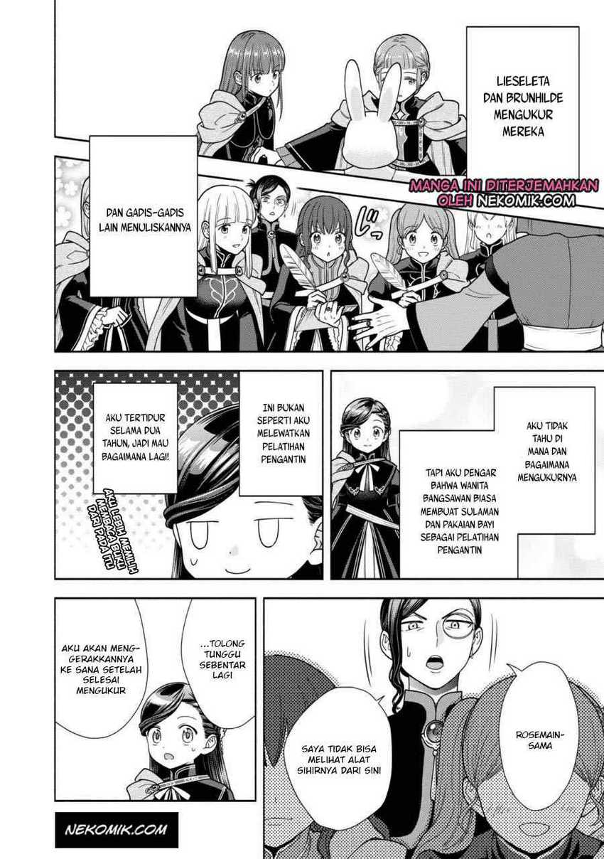 Honzuki no Gekokujou Part 4 Chapter 25 Bahasa Indonesia
