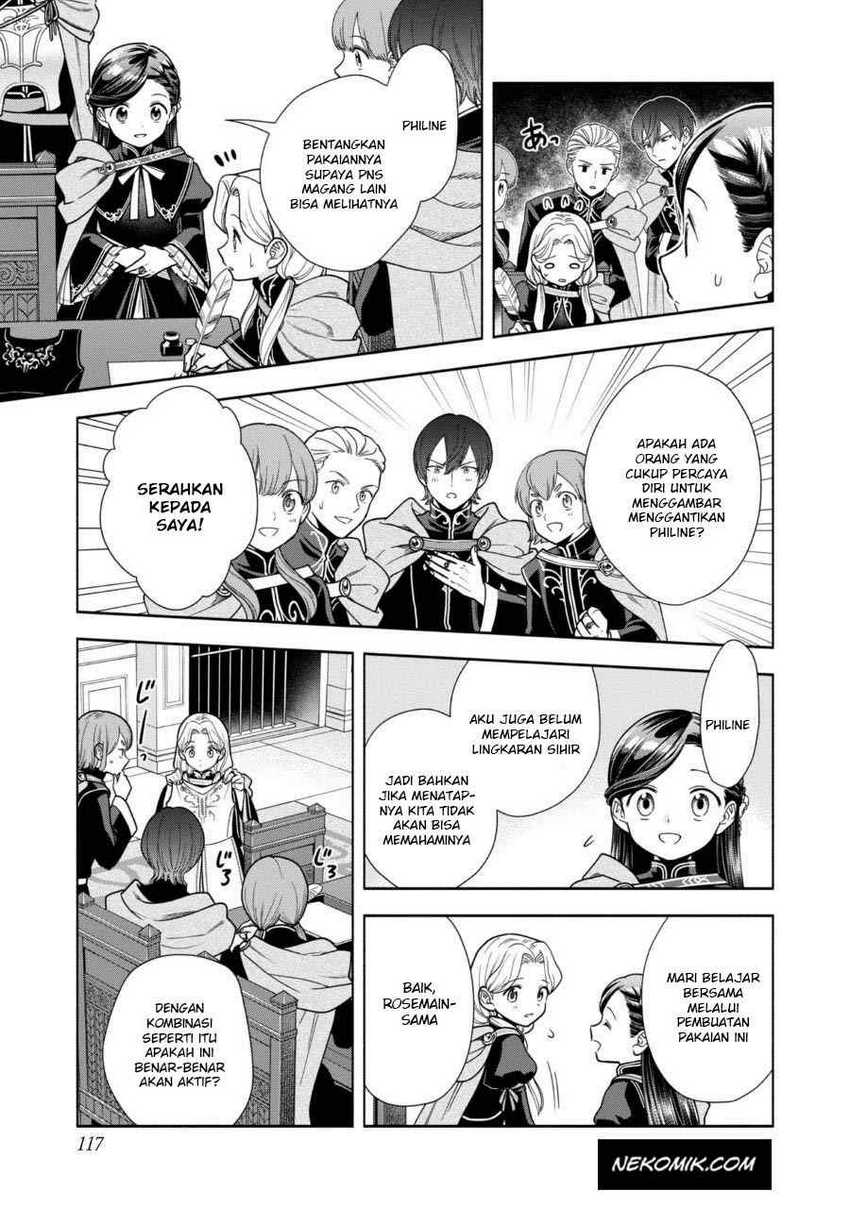 Honzuki no Gekokujou Part 4 Chapter 25 Bahasa Indonesia