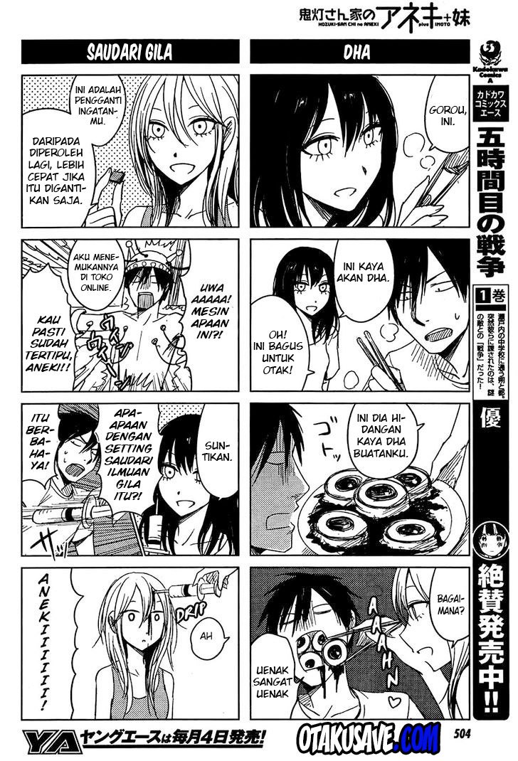 Hoozuki-san Chi no Aneki chapter 8