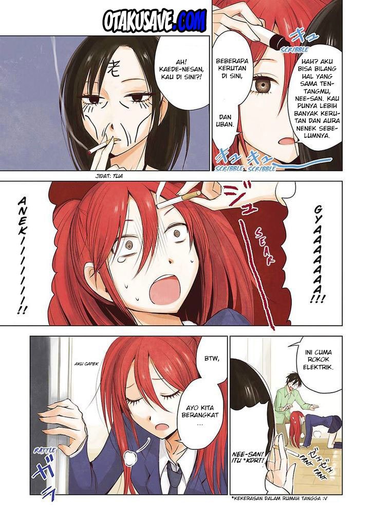 Hoozuki-san Chi no Aneki Chapter 09 Bahasa Indonesia