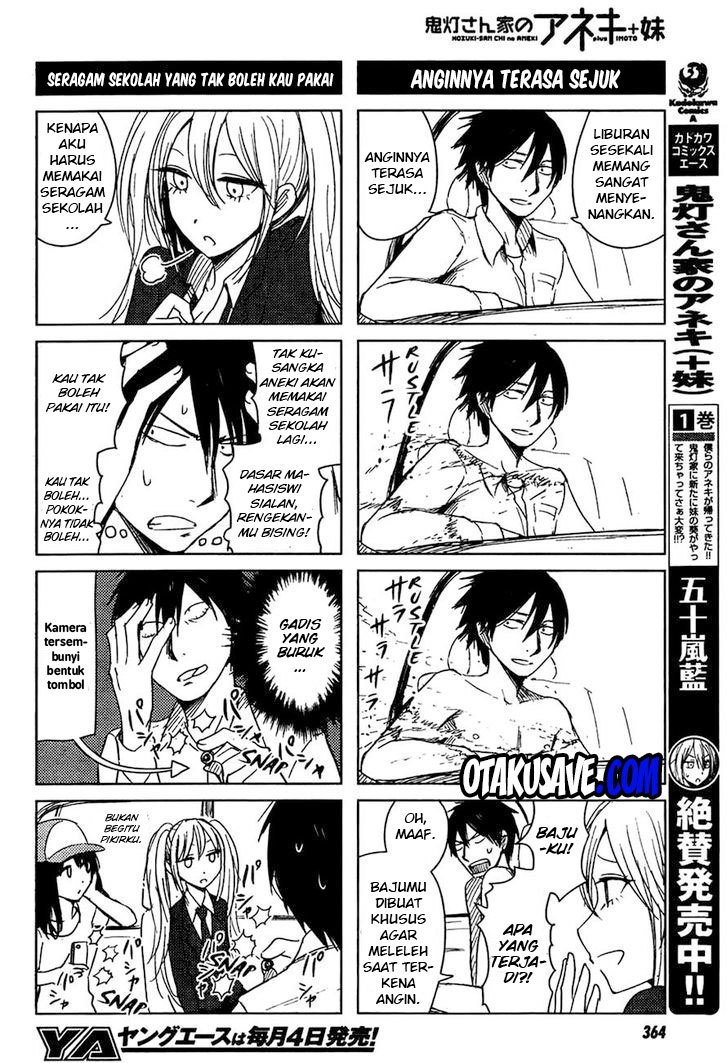 Hoozuki-san Chi no Aneki Chapter 09 Bahasa Indonesia