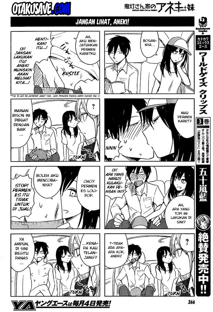 Hoozuki-san Chi no Aneki Chapter 09 Bahasa Indonesia