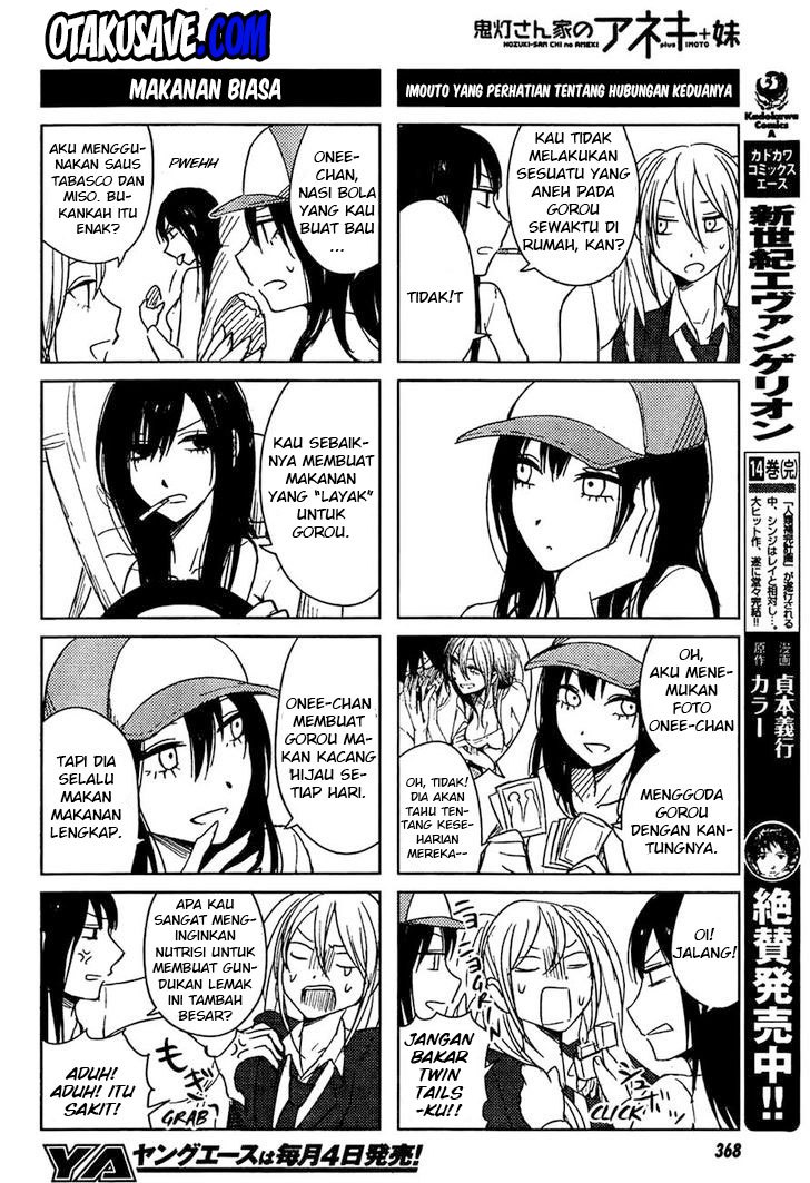 Hoozuki-san Chi no Aneki Chapter 09 Bahasa Indonesia