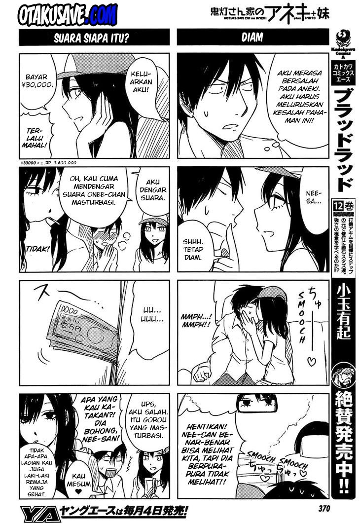 Hoozuki-san Chi no Aneki Chapter 09 Bahasa Indonesia