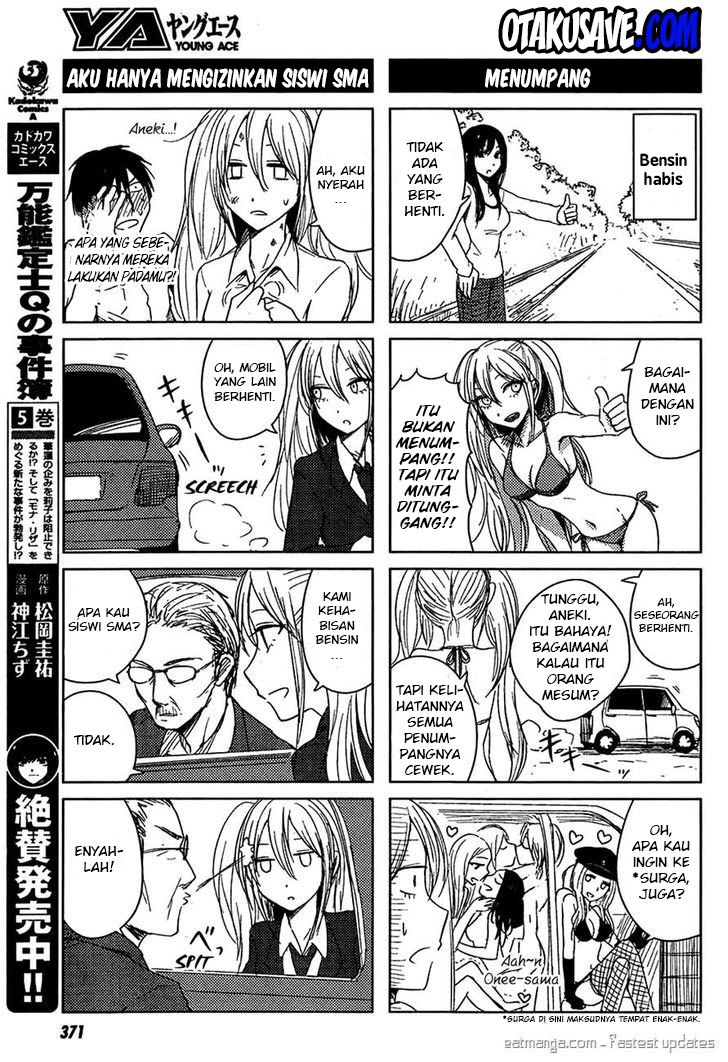 Hoozuki-san Chi no Aneki Chapter 09 Bahasa Indonesia