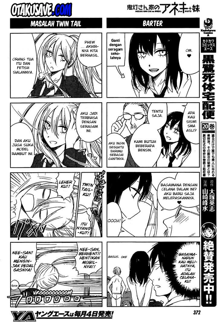 Hoozuki-san Chi no Aneki Chapter 09 Bahasa Indonesia