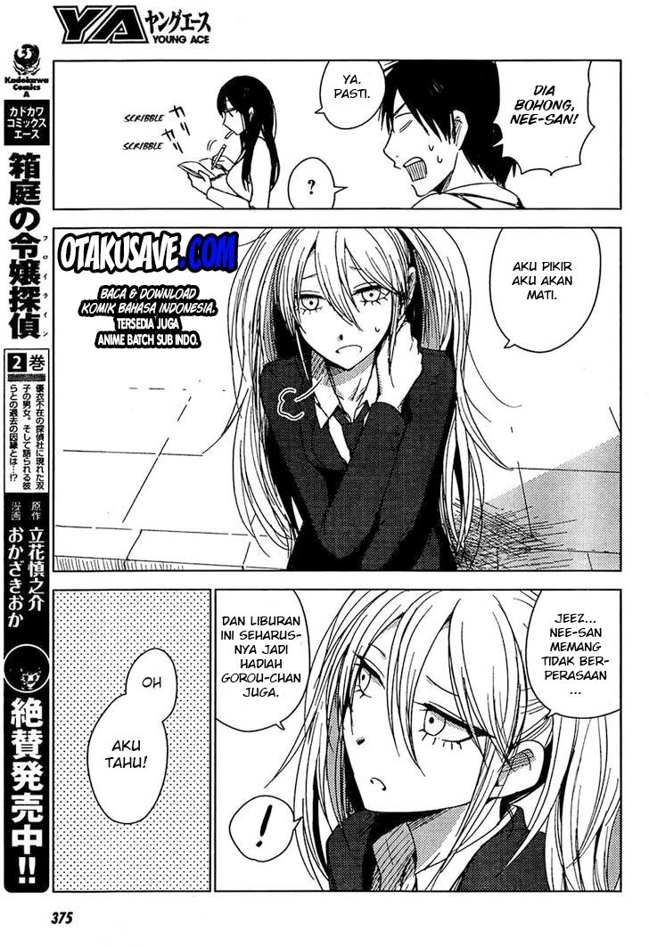 Hoozuki-san Chi no Aneki Chapter 09 Bahasa Indonesia