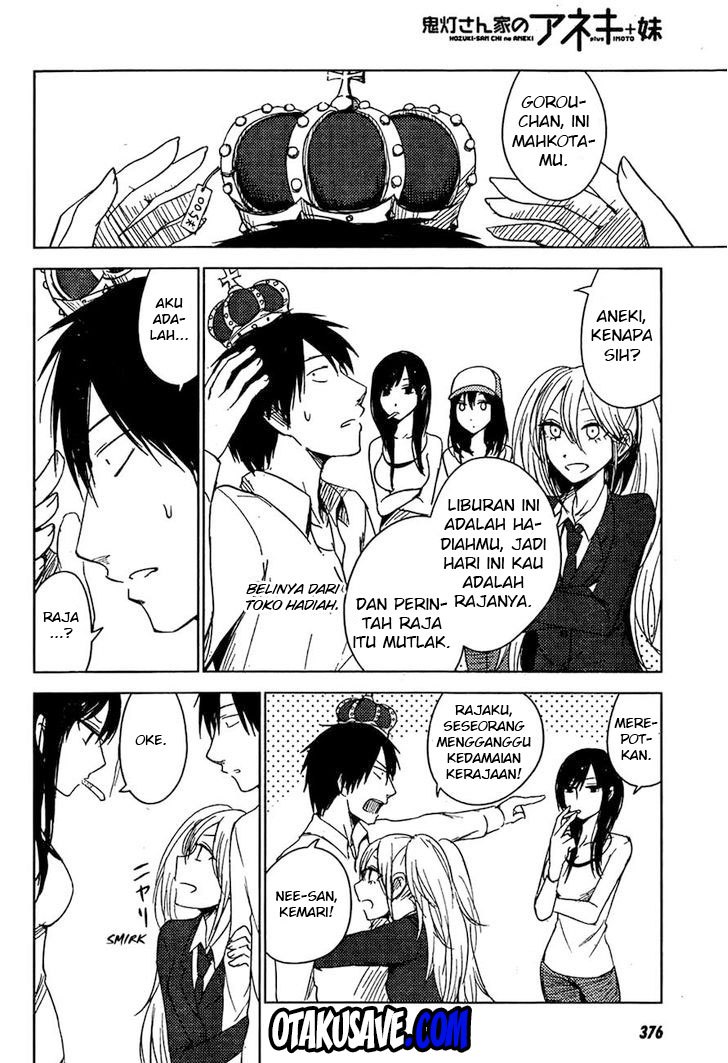 Hoozuki-san Chi no Aneki Chapter 09 Bahasa Indonesia