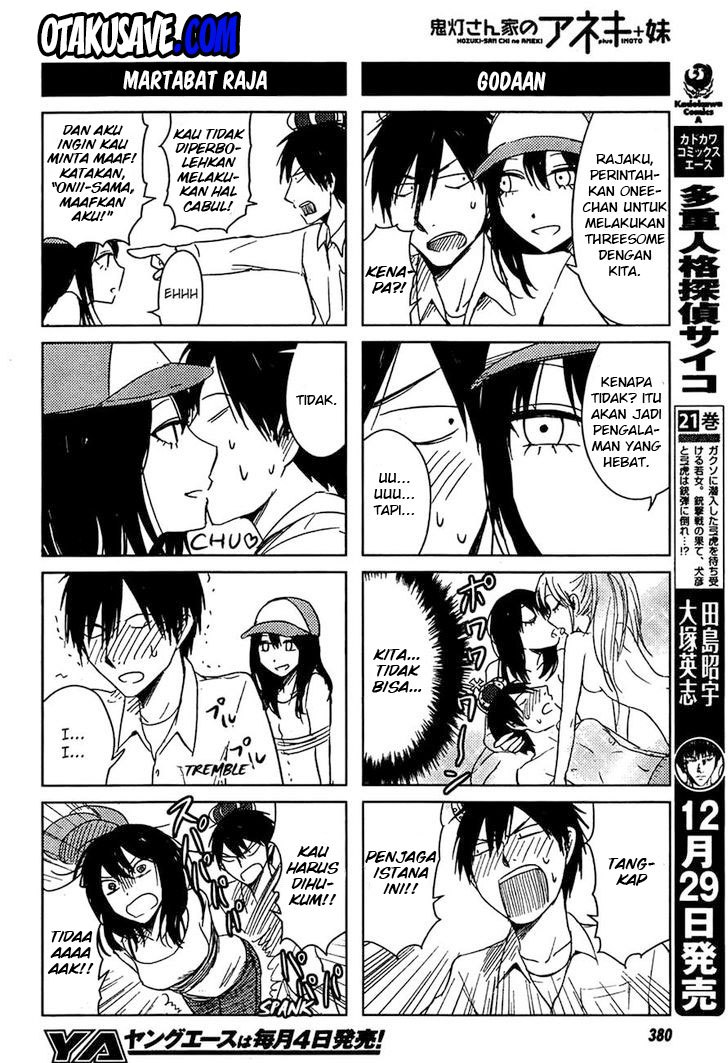 Hoozuki-san Chi no Aneki Chapter 09 Bahasa Indonesia