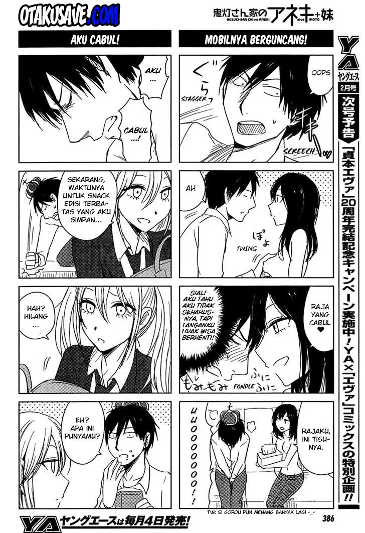 Hoozuki-san Chi no Aneki Chapter 09 Bahasa Indonesia