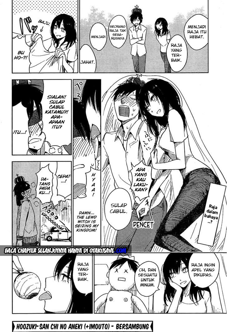 Hoozuki-san Chi no Aneki Chapter 09 Bahasa Indonesia