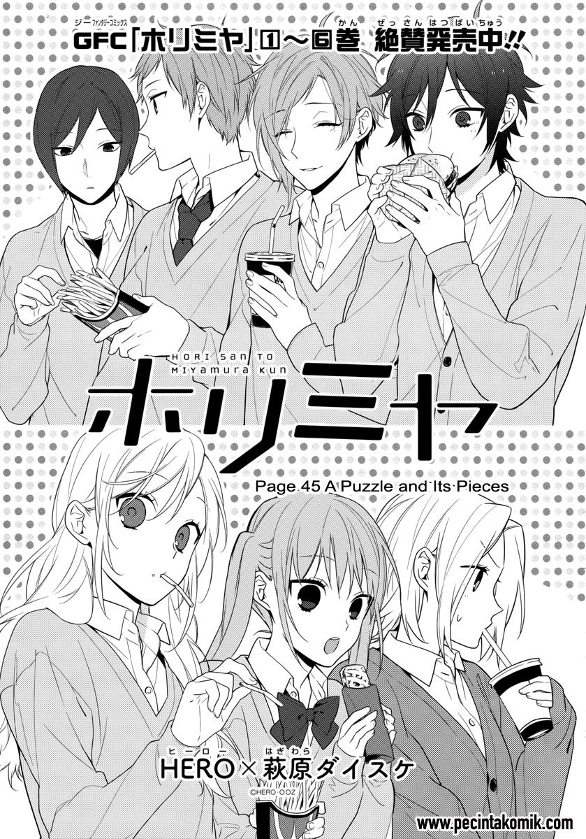 Horimiya Chapter 45