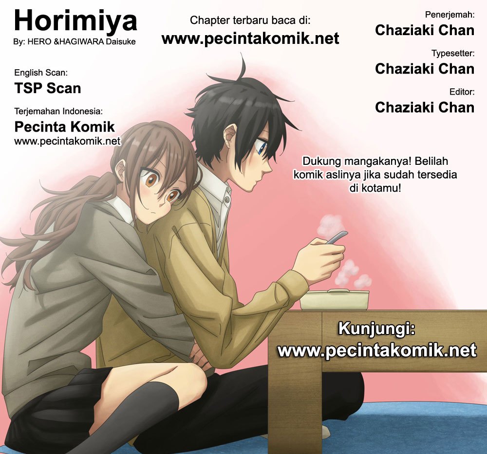 Horimiya Chapter 96 Bahasa Indonesia