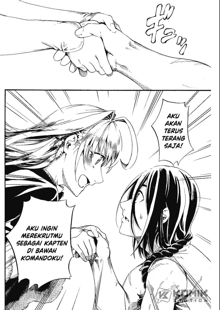 Horyo Eiyuu: Sute koma ni sareta Kendo wa Tekikoku de Nariagaru chapter 3