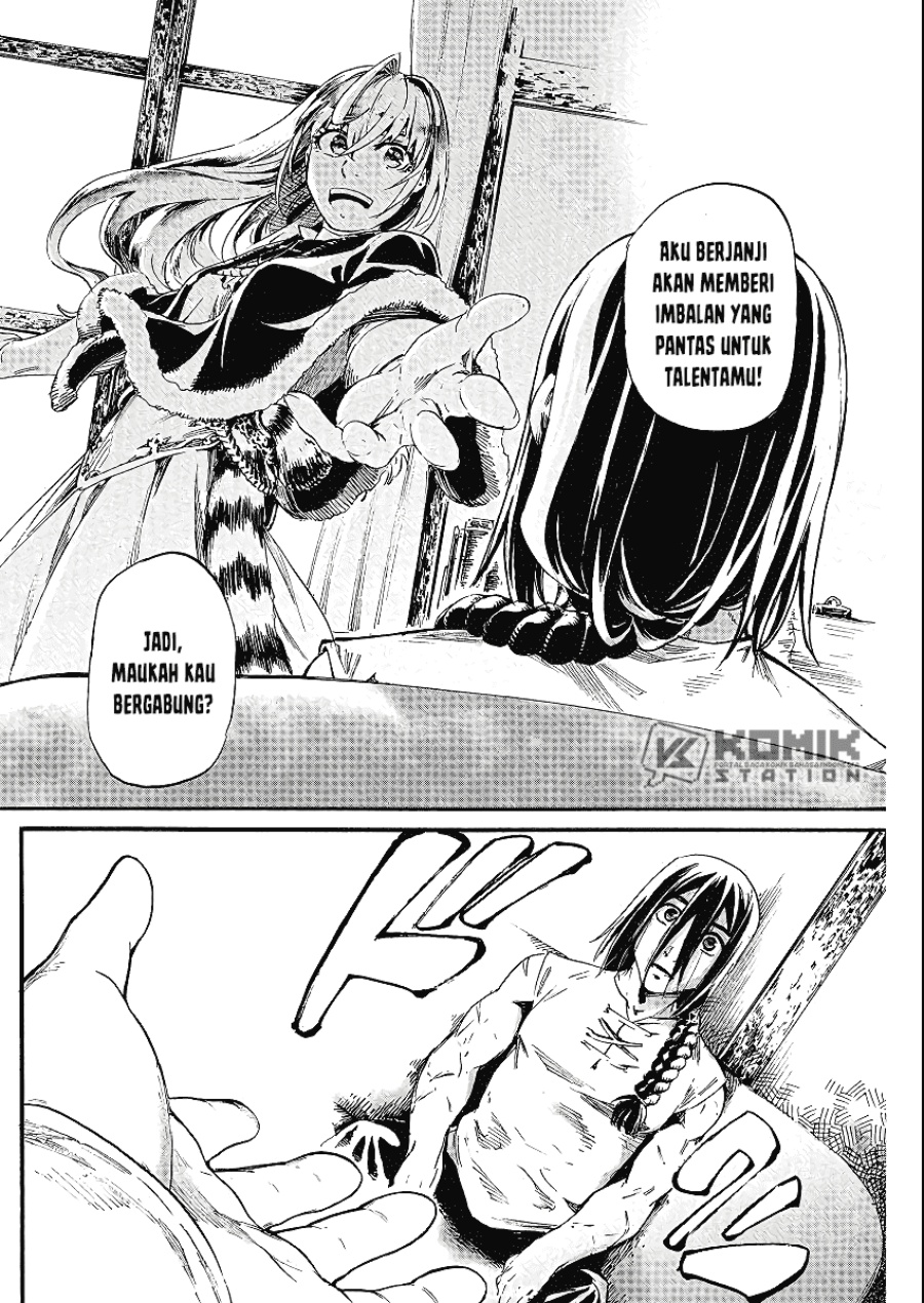 Horyo Eiyuu: Sute koma ni sareta Kendo wa Tekikoku de Nariagaru chapter 3