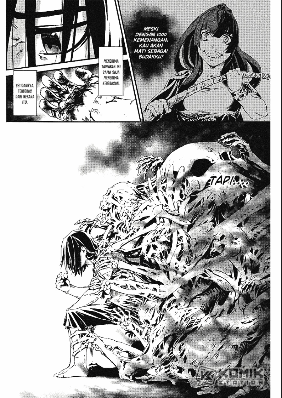 Horyo Eiyuu: Sute koma ni sareta Kendo wa Tekikoku de Nariagaru chapter 3