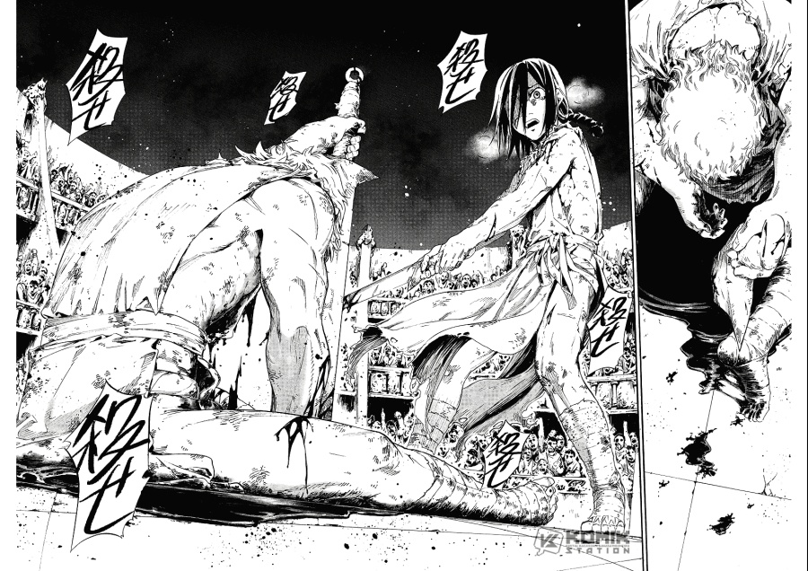 Horyo Eiyuu: Sute koma ni sareta Kendo wa Tekikoku de Nariagaru chapter 3