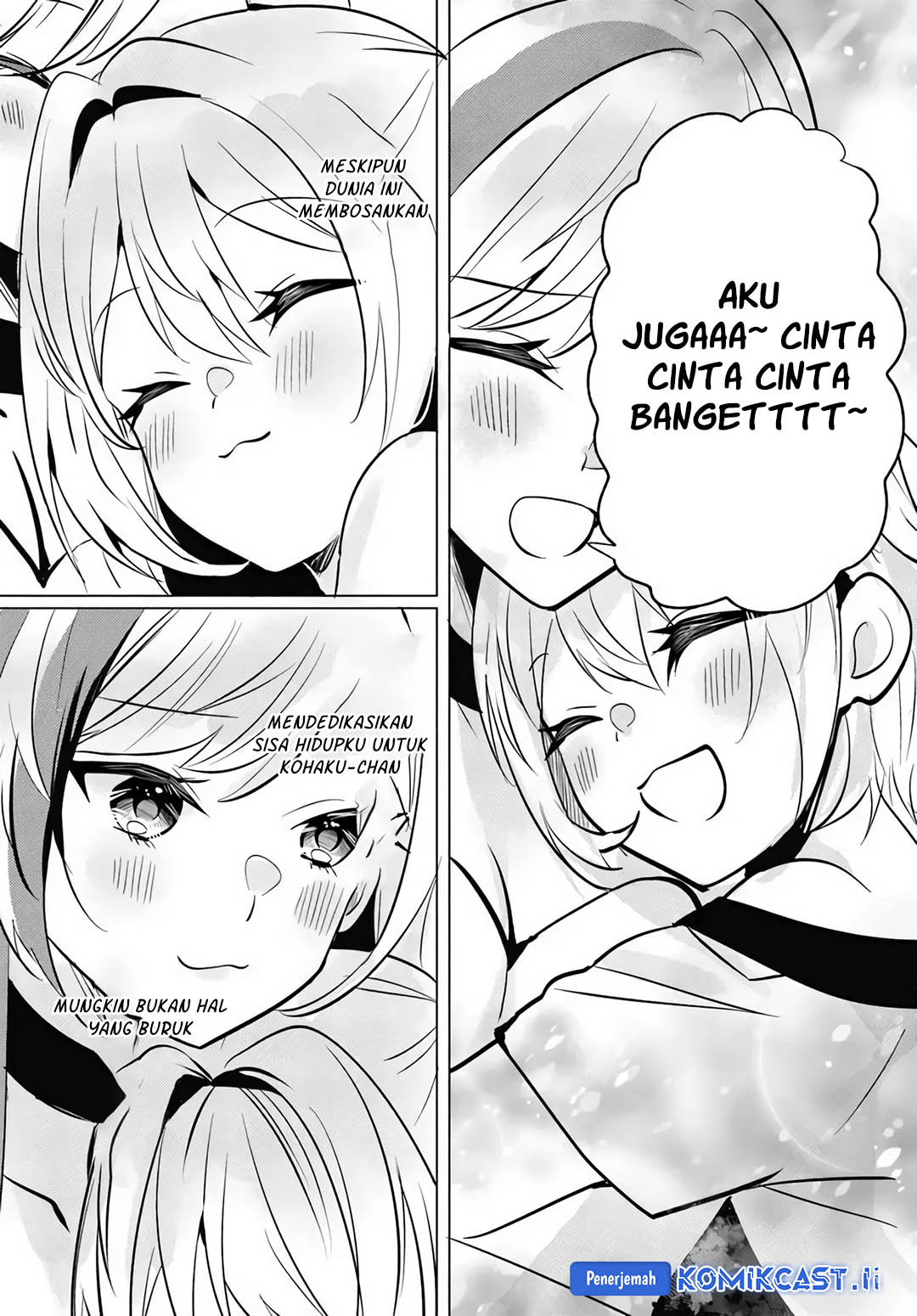 Houkago, Famiresu de, Kurasu no Ano Ko to chapter 10