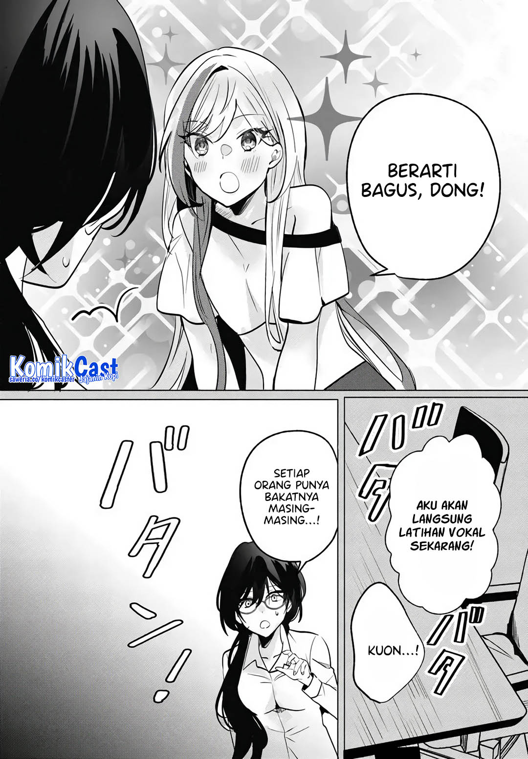 Houkago, Famiresu de, Kurasu no Ano Ko to chapter 10