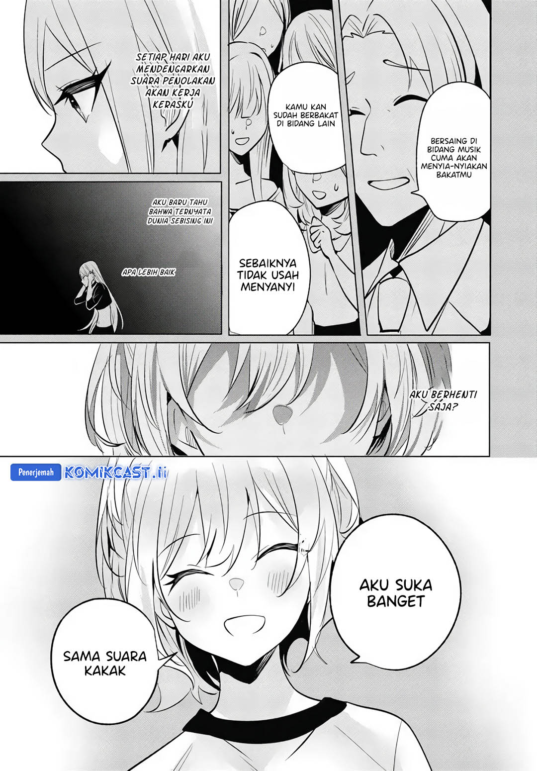 Houkago, Famiresu de, Kurasu no Ano Ko to chapter 10