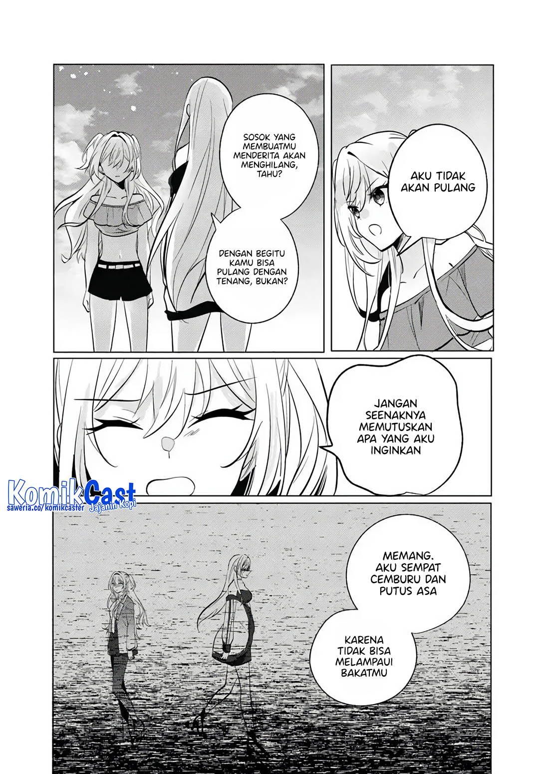 Houkago, Famiresu de, Kurasu no Ano Ko to chapter 10