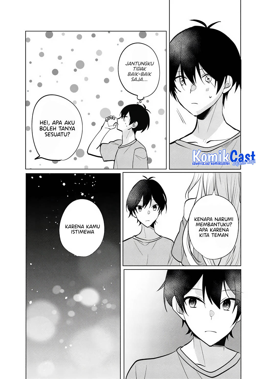 Houkago, Famiresu de, Kurasu no Ano Ko to chapter 10