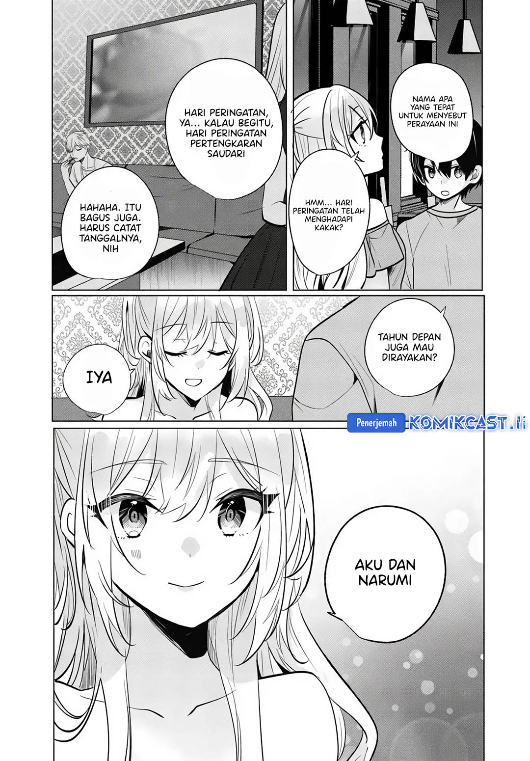 Houkago, Famiresu de, Kurasu no Ano Ko to chapter 10