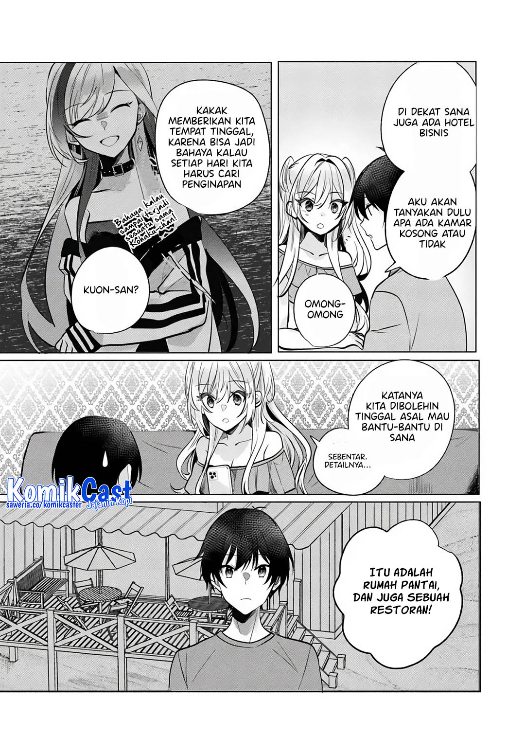Houkago, Famiresu de, Kurasu no Ano Ko to chapter 10