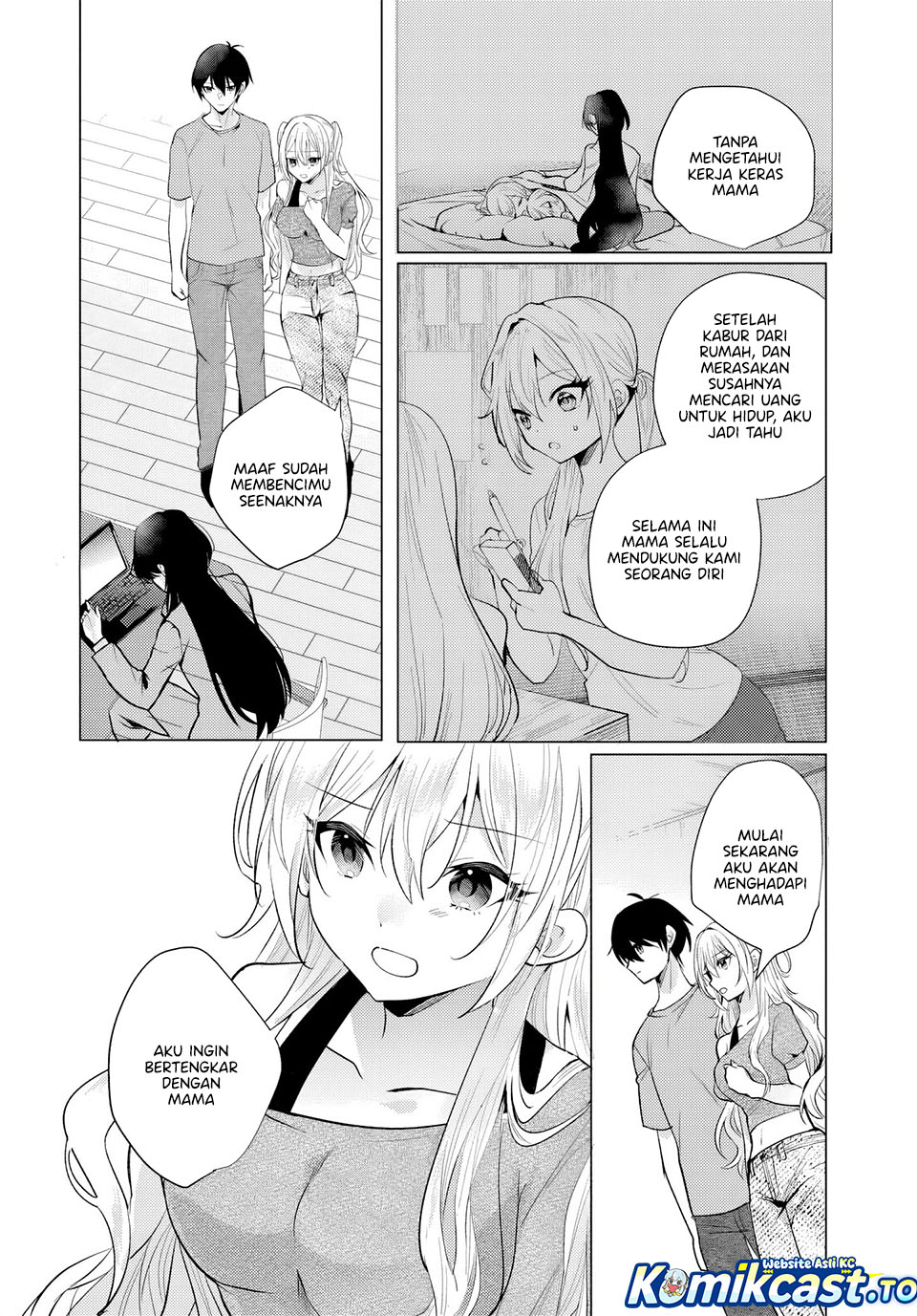 Houkago, Famiresu de, Kurasu no Ano Ko to Chapter 12 Bahasa Indonesia