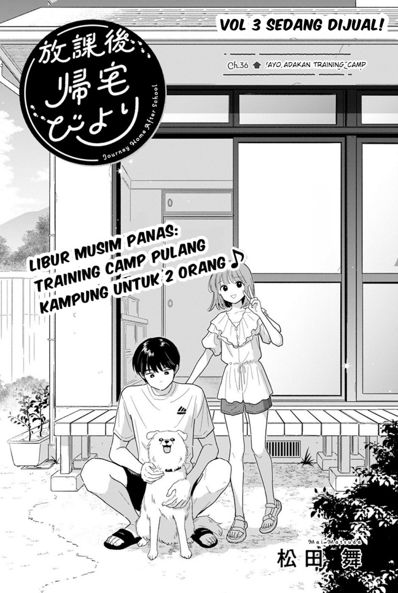 Houkago Kitaku Biyori Chapter 36 Bahasa Indonesia