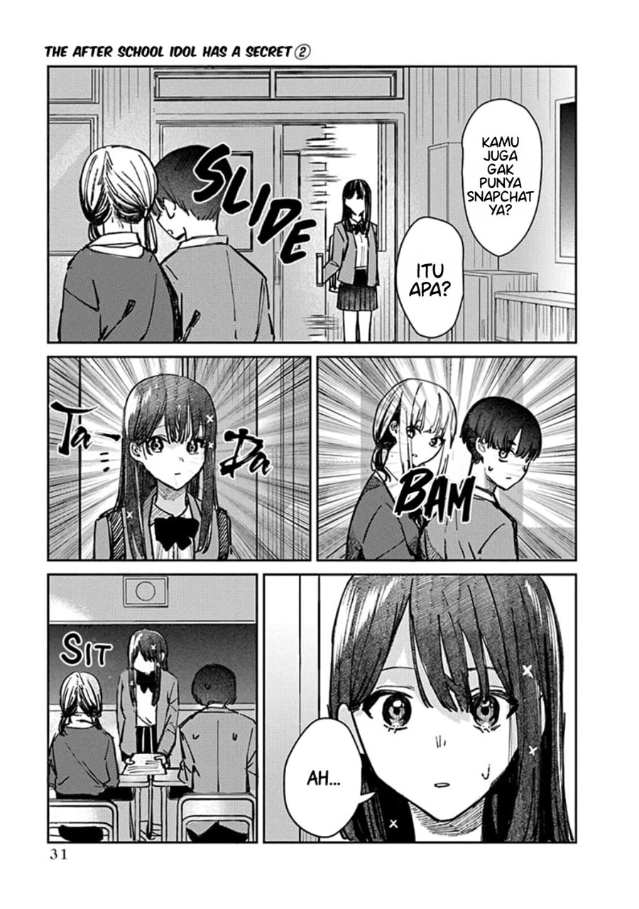 Houkago no Idol ni wa Himitsu ga aru chapter 9
